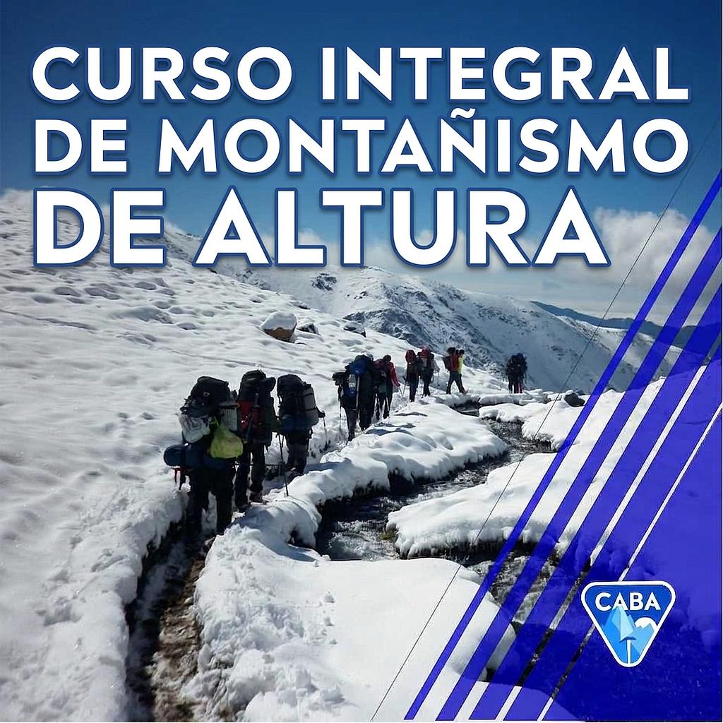 Curso integral de montañismo de altura