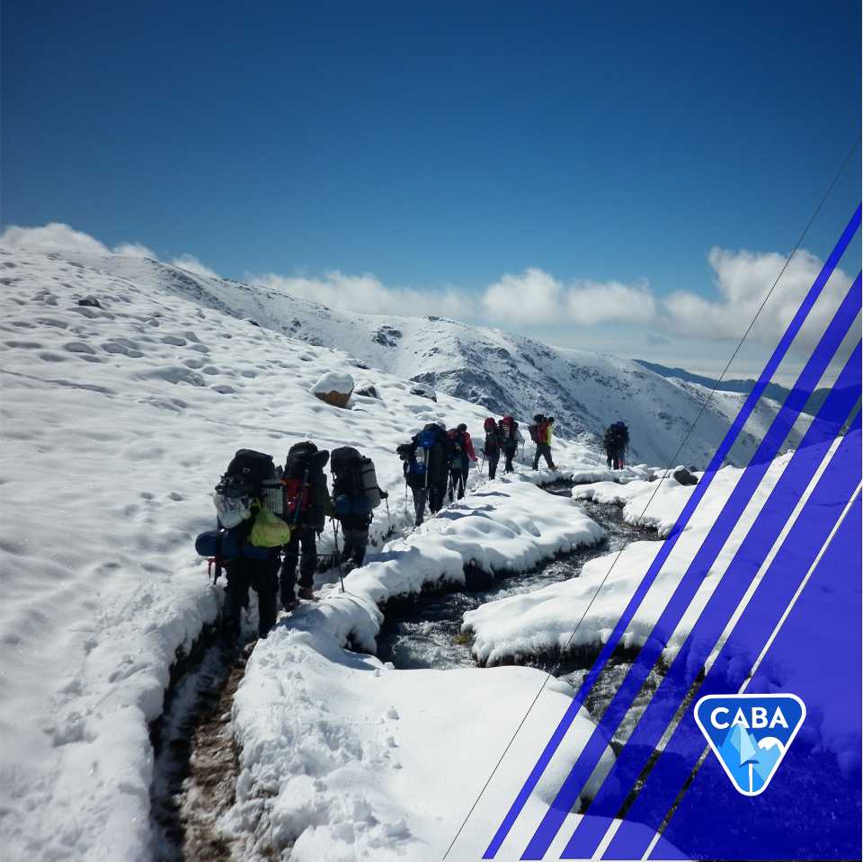 Salida curso Integral de Montañismo de Altura